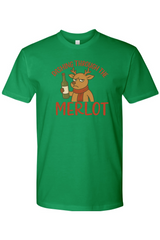 Green Christmas t-shirt with 