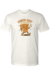 Light cream Thanksgiving t-shirt with 