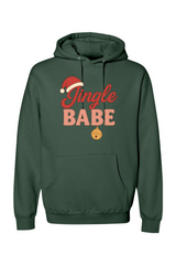 Green Christmas hoodie with 