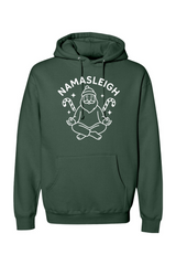 Pine green Christmas hoodie with 
