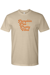 Dark beige Thanksgiving t-shirt with 