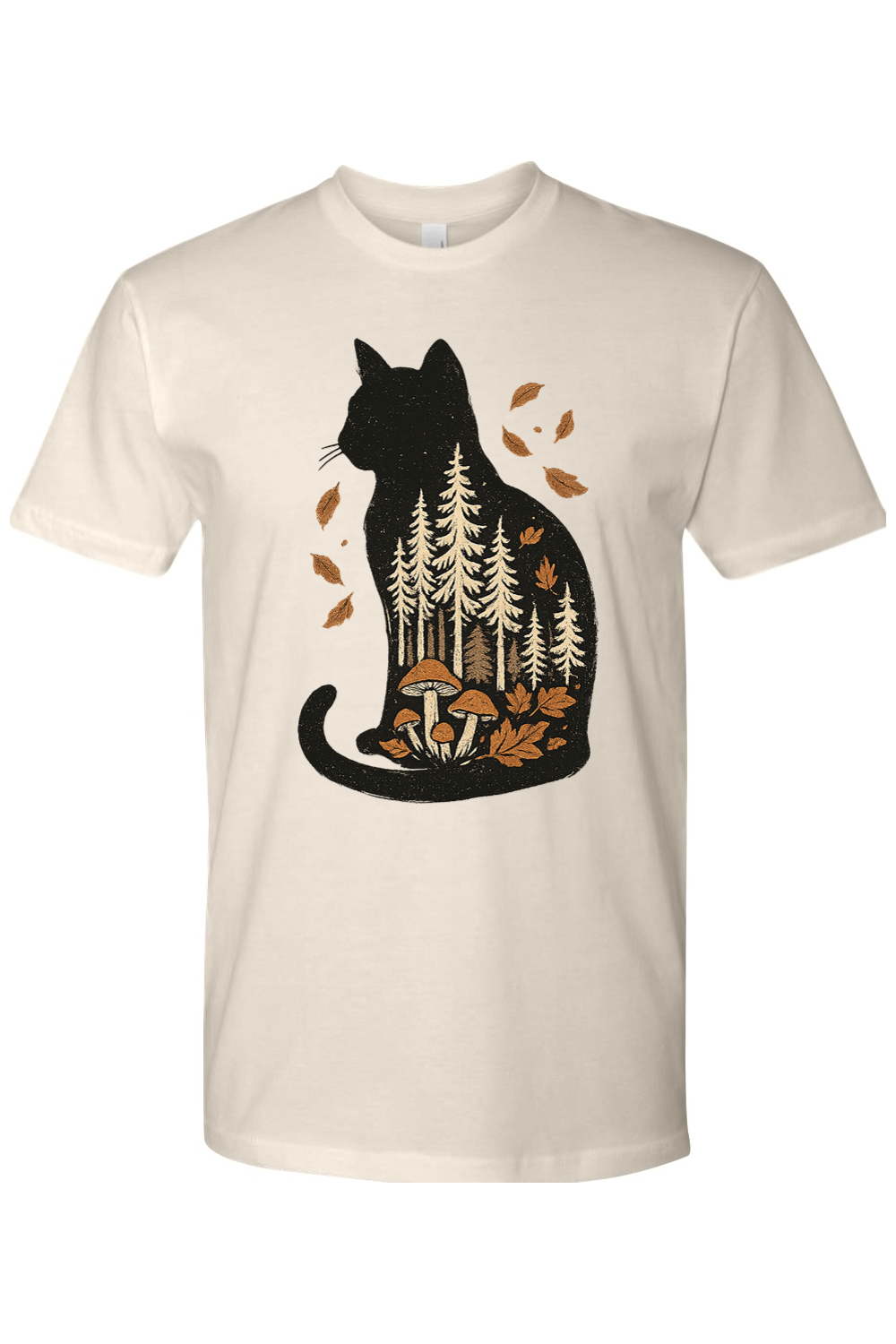 Cat of Autumn Leaves T-Shirt