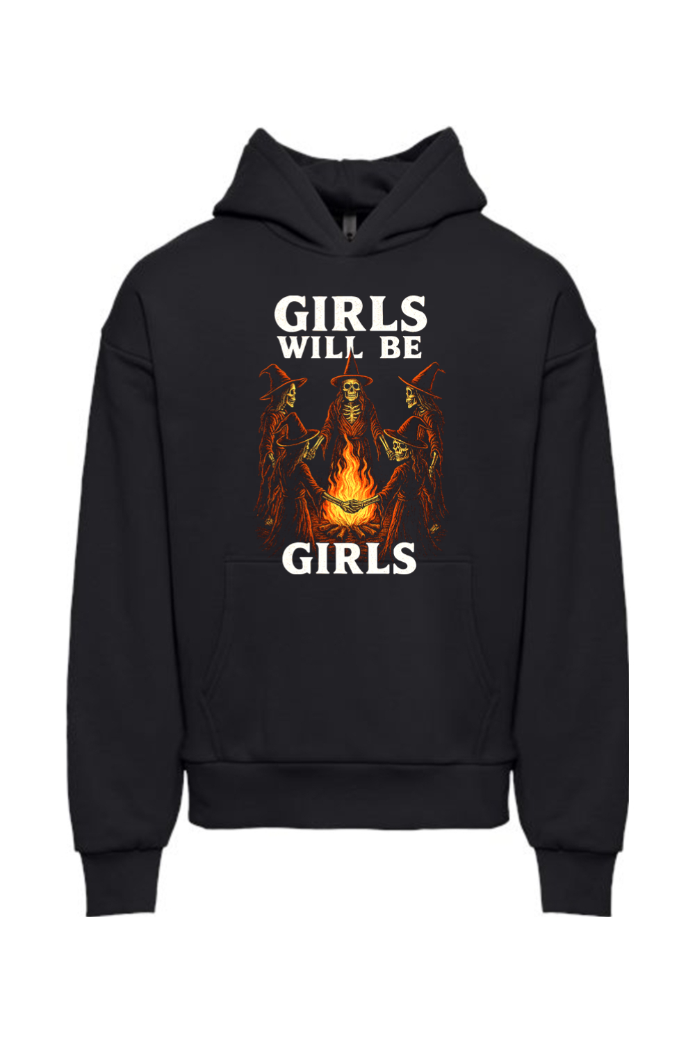 Girls Will Be Girls Witch Hoodie