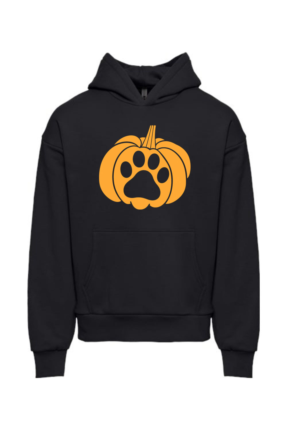 Paw Print Pumpkin Hoodie