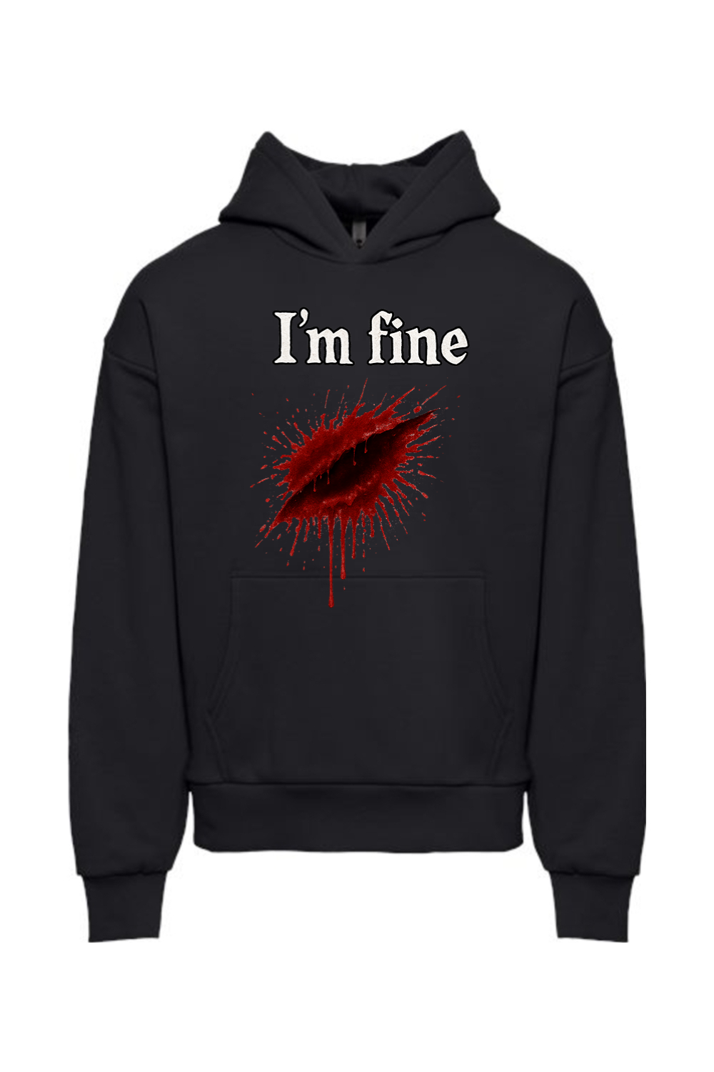 I'm Fine Hoodie