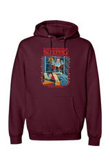 Maroon Christmas hoodie with 