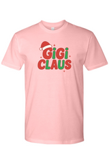 Light pink Christmas t-shirt with 