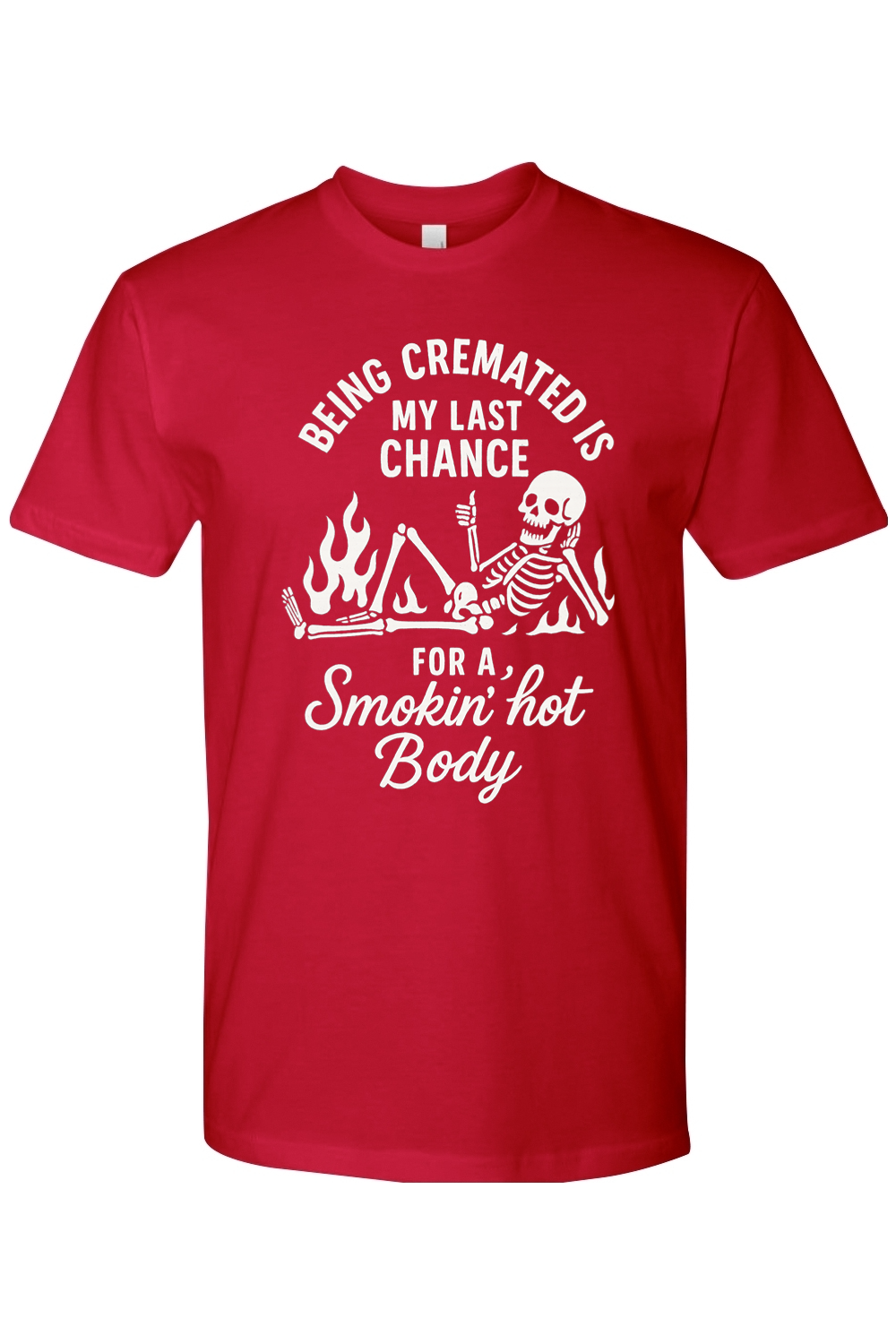 Smokin' Hot Body Skeleton T-Shirt