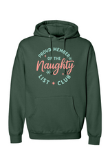 Pine green Christmas hoodie with 