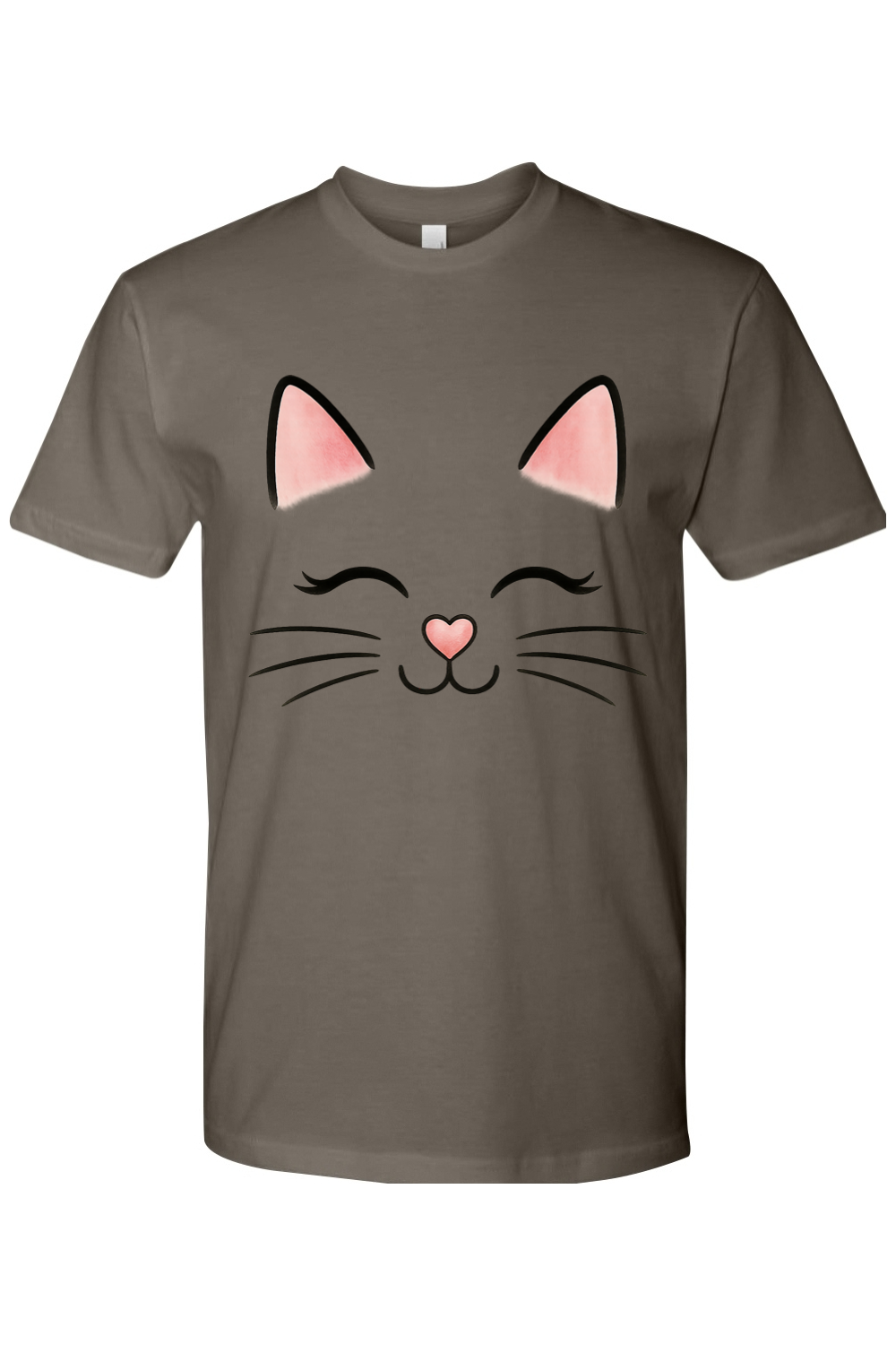 Cat Face Halloween T-Shirt