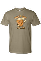 Light olive green Thanksgiving t-shirt with 