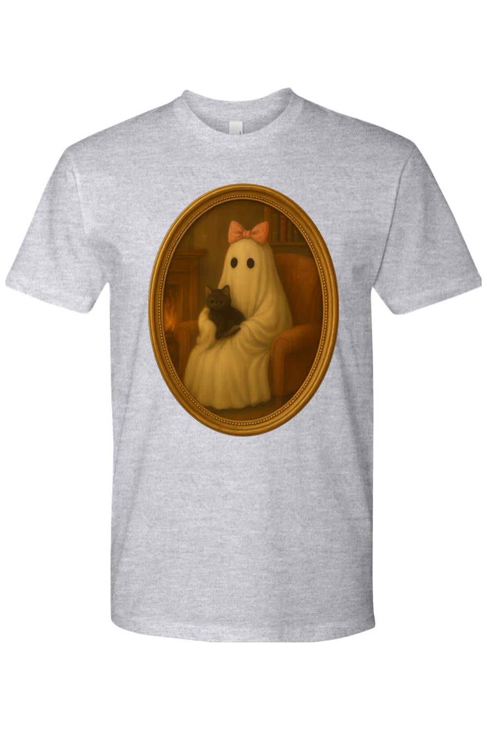 Girlie Ghost & Her Cat T-Shirt