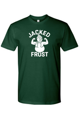Dark green Christmas t-shirt with 