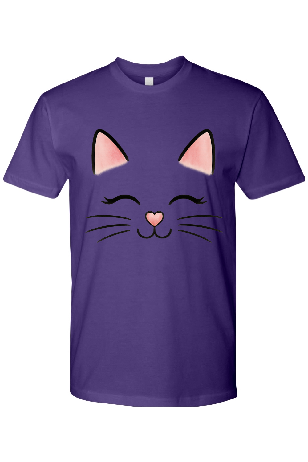 Cat Face Halloween T-Shirt
