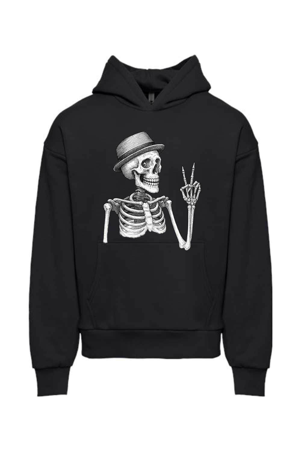 Fedora Skeleton Hoodie