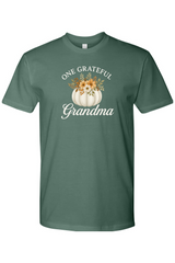Pine green Thanksgiving t-shirt with 