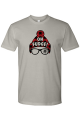 Gray Christmas t-shirt with 