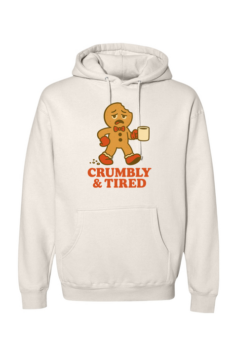 Cream vintage Christmas hoodie with 