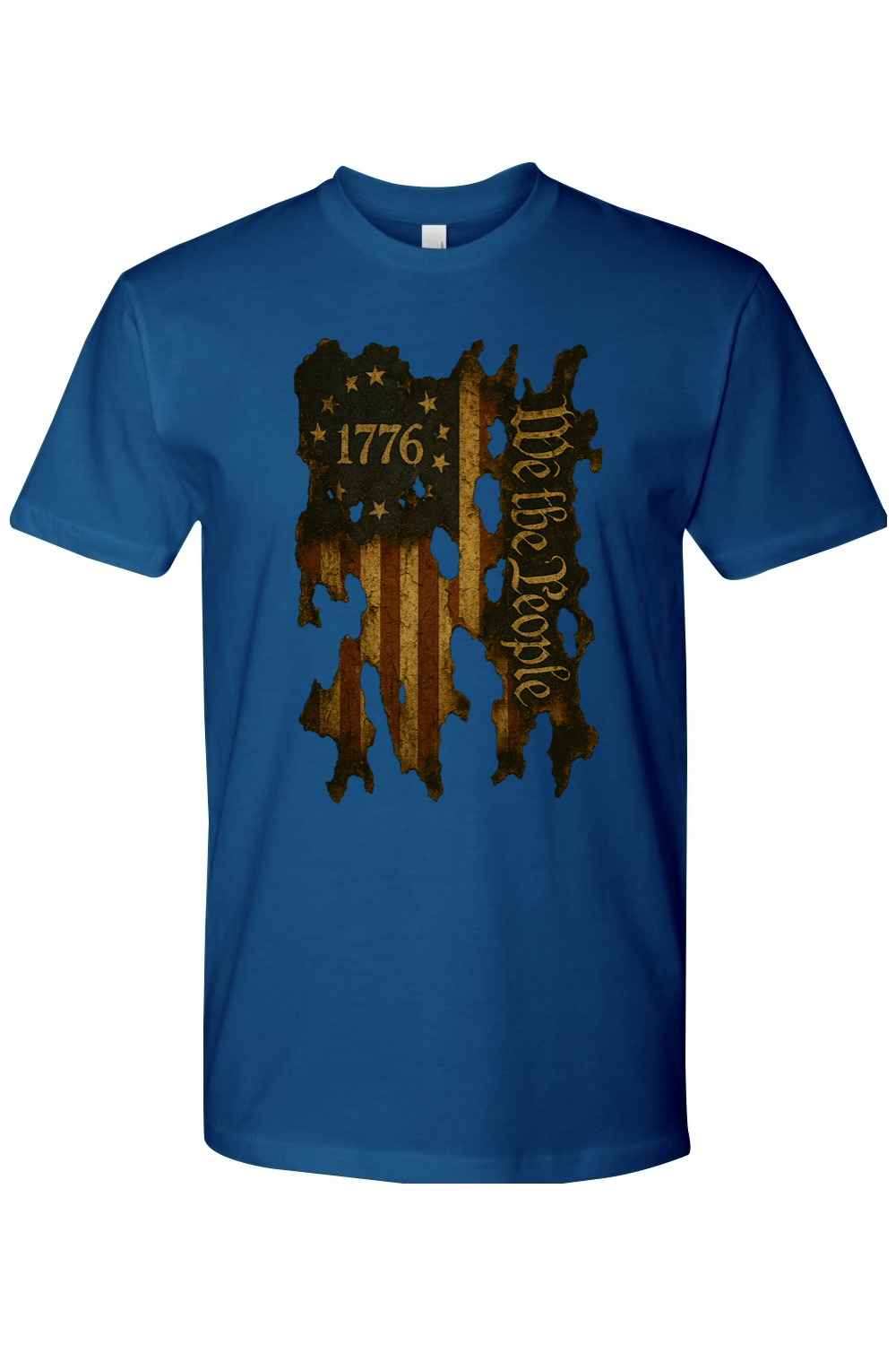 1776 Ripped Flag T-Shirt