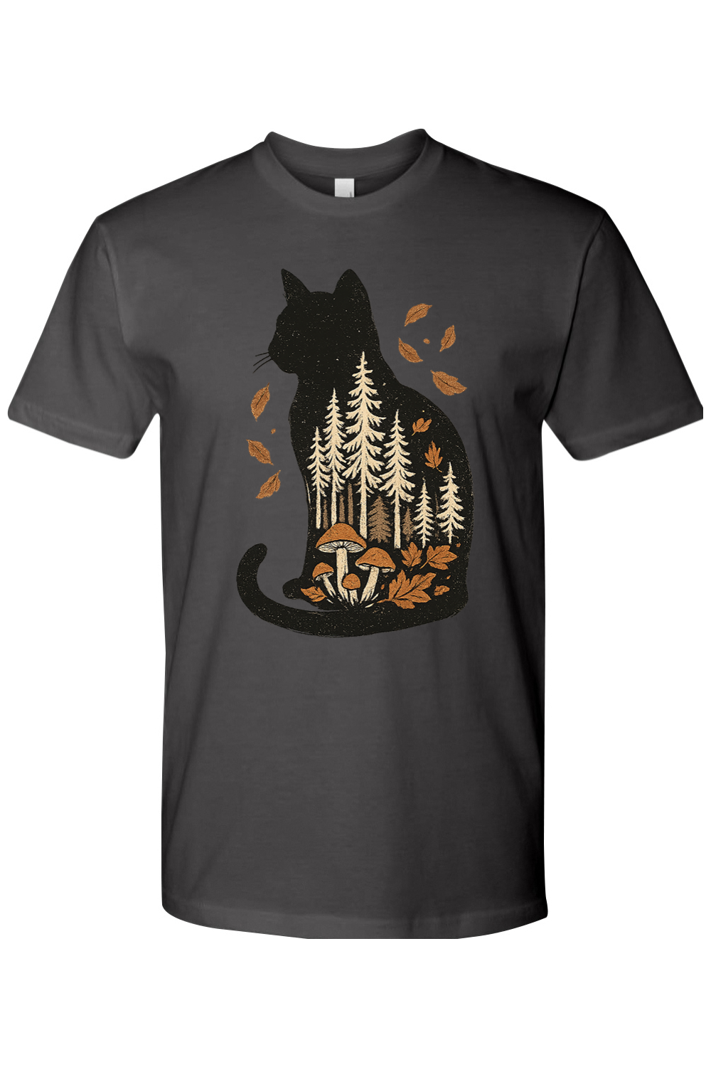 Cat of Autumn Leaves T-Shirt