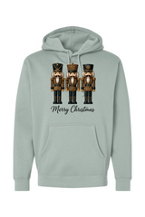Light green Christmas hoodie with 