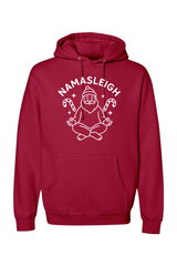 Red Christmas hoodie with 