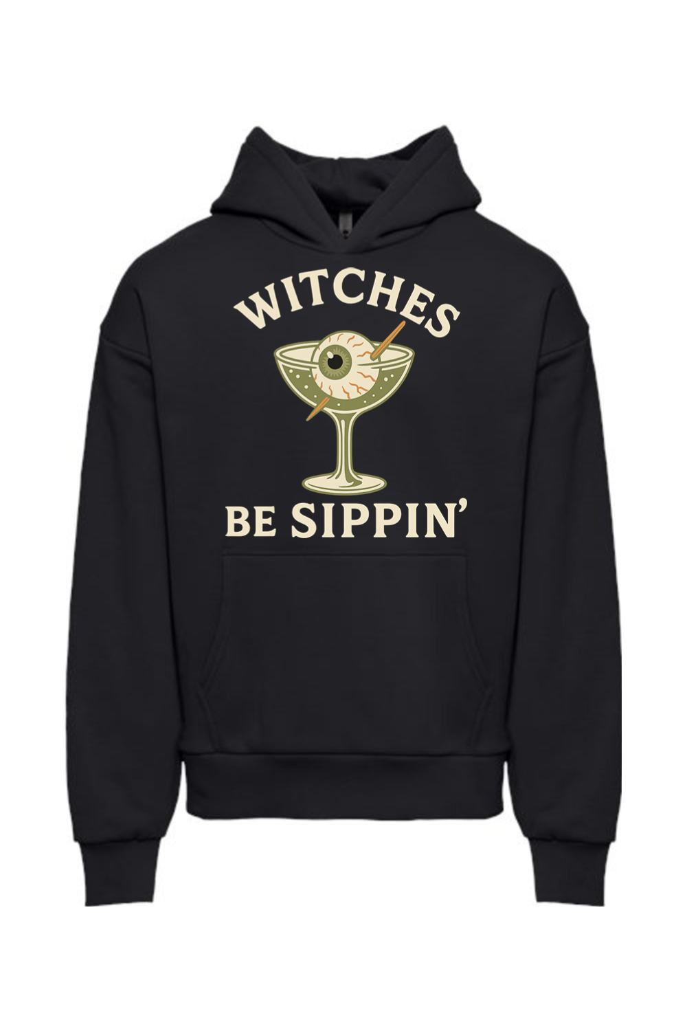 Martini Sippin' Witch Hoodie