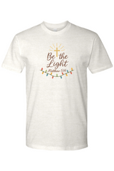 Beige Christmas t-shirt with 