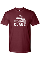 Maroon Christmas t-shirt with 