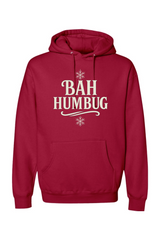 Red Christmas hoodie with 