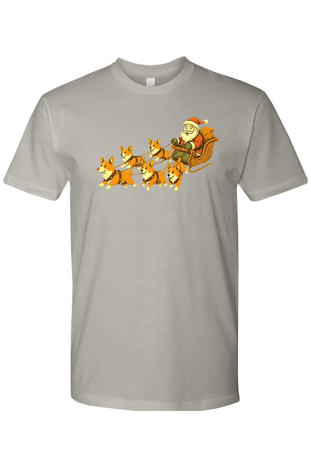The Corgi Sleigh Ride T-Shirt