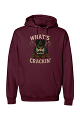 Maroon Christmas hoodie with 