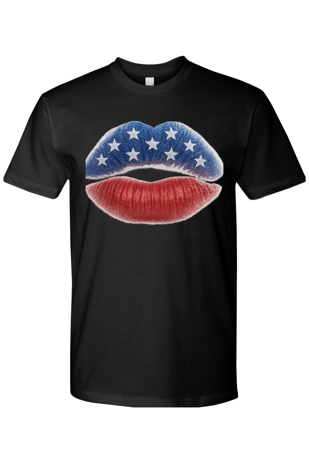 USA Star Lips T-Shirt