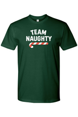 Dark green Christmas t-shirt with 