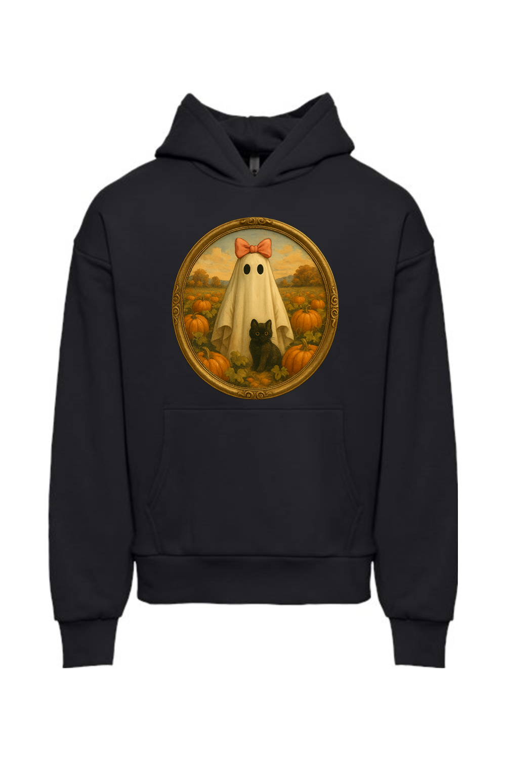 Girlie Ghost Pumpkin Patch Hoodie