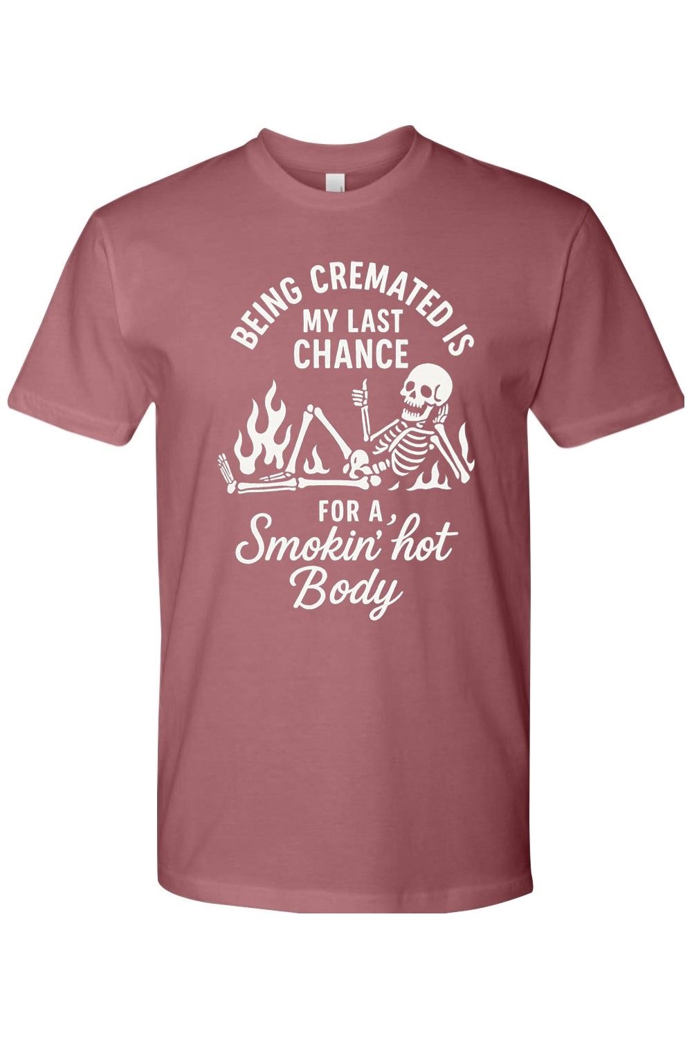 Smokin' Hot Body Skeleton T-Shirt