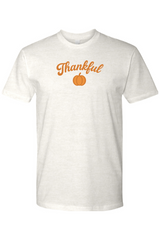 Light cream Thanksgiving t-shirt with 