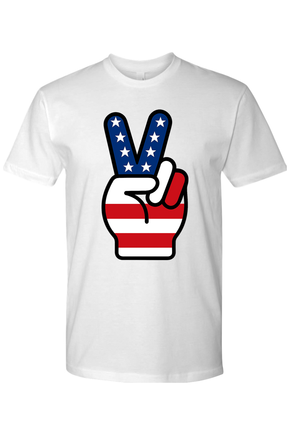 USA Peace Sign T-Shirt
