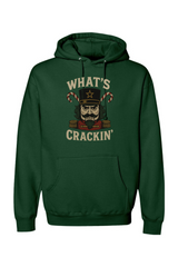 Green Christmas hoodie with 
