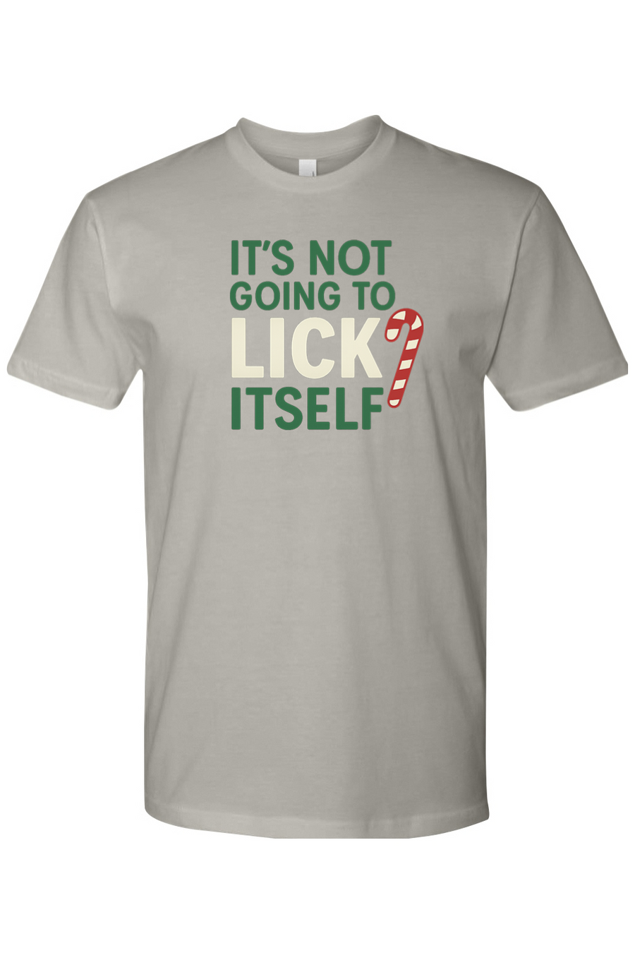 Gray Christmas t-shirt with 