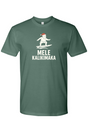 Mele Kalikimaka Surfing Santa T-Shirt