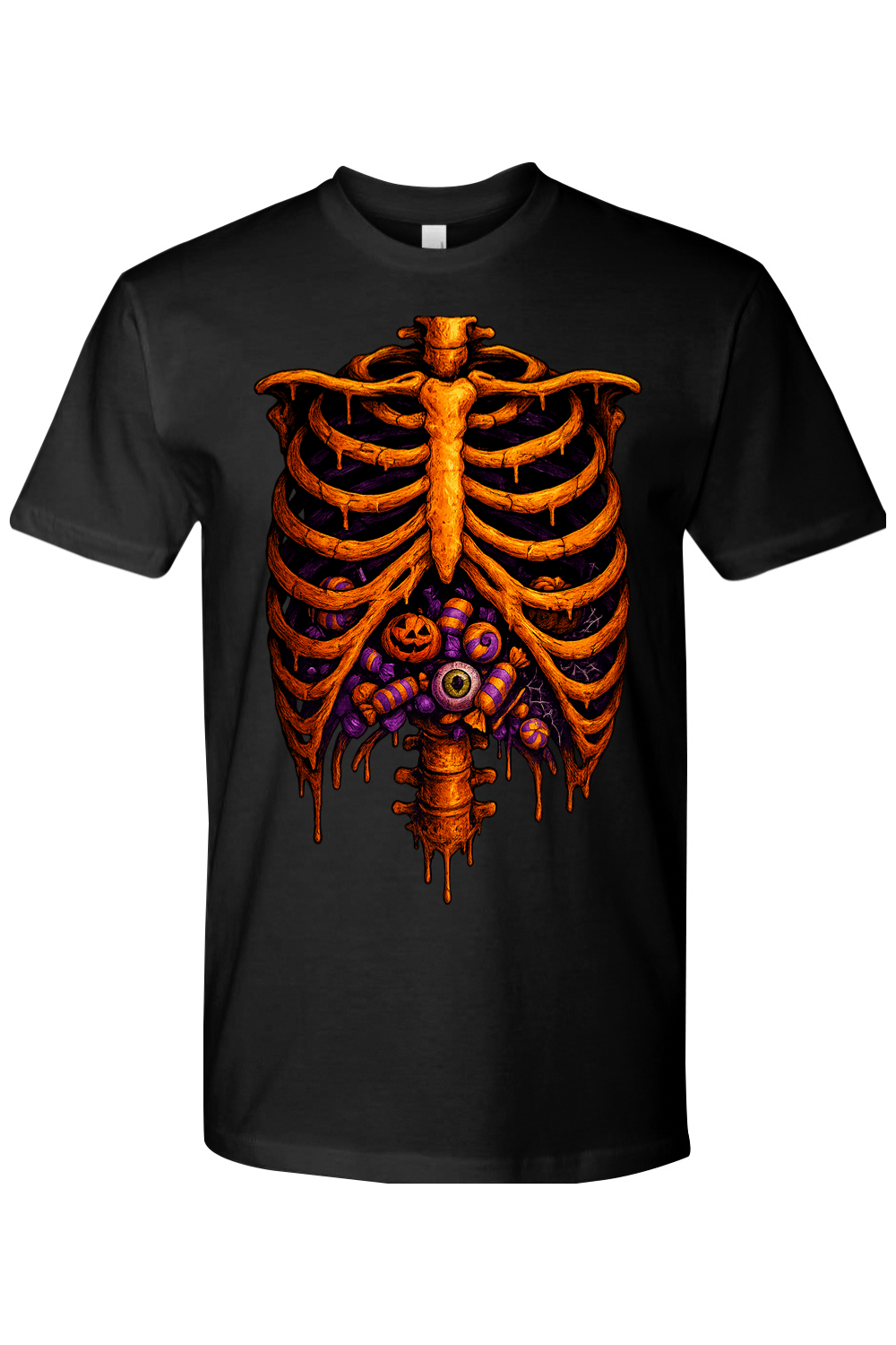 Trick or Treat Ribcage T-Shirt