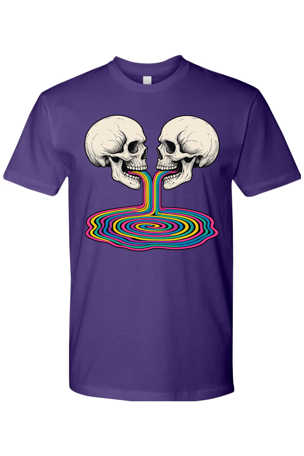 Melted Silence Skulls T-Shirt
