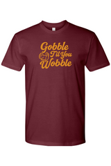 Maroon Thanksgiving t-shirt with 