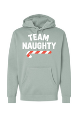 Light green Christmas hoodie with 