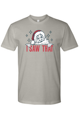 Gray Christmas t-shirt with 
