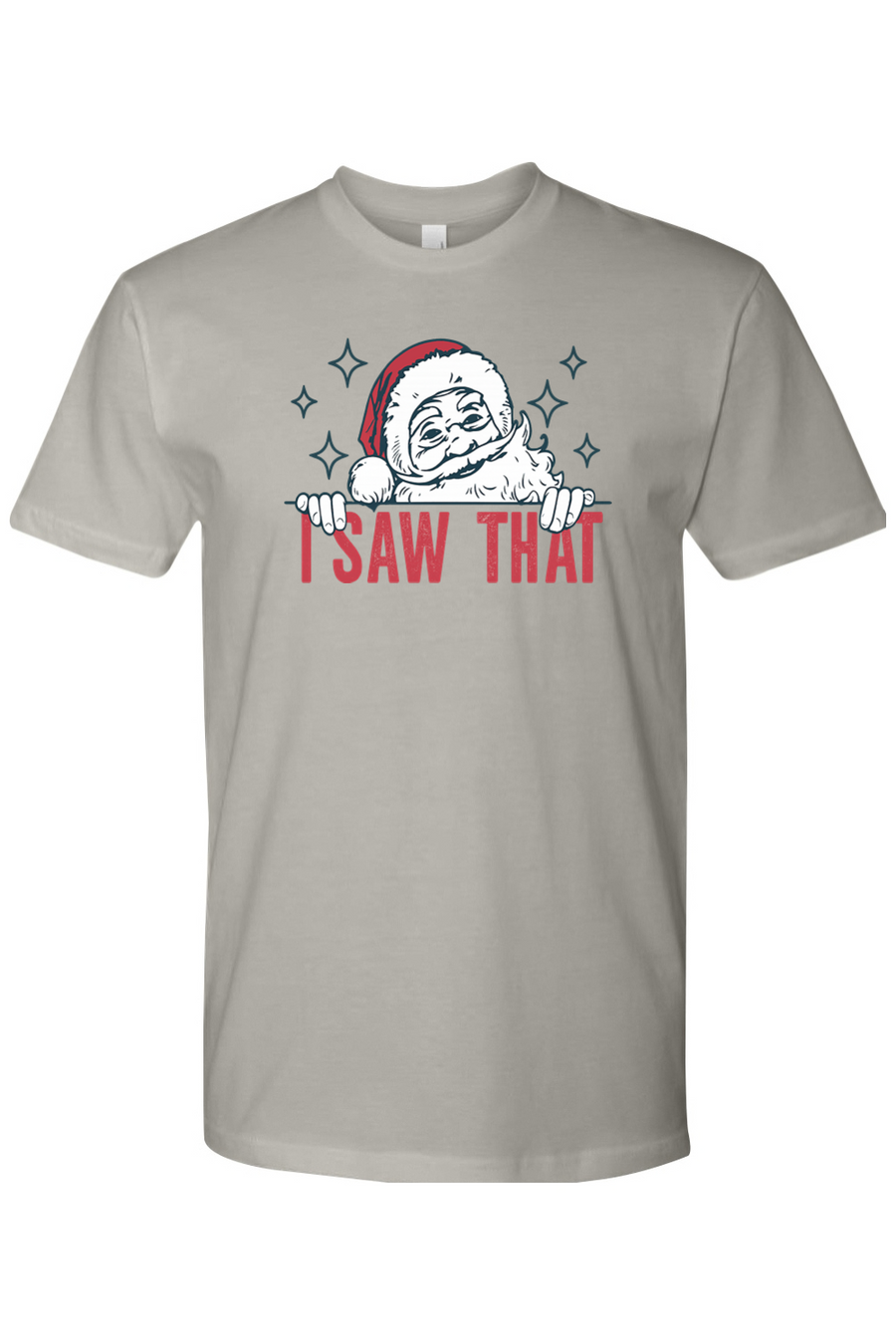 Gray Christmas t-shirt with 