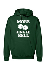 Dark green Christmas hoodie with 