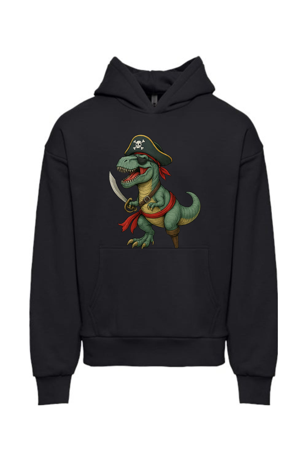 Dino Pirate of the Dead Hoodie