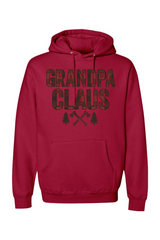 Red Christmas hoodie with 